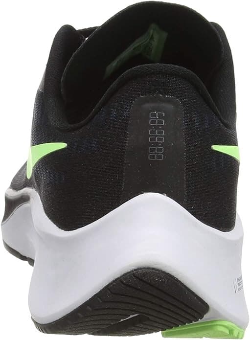 Nike Air Zoom Pegasus 37 Black/White-Green -Anthracite Shoes Woman Size 8 US - Thumbnail 4