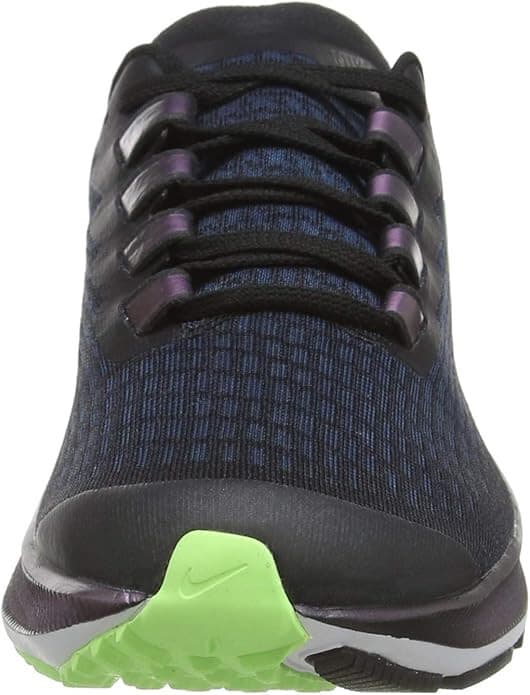Nike Air Zoom Pegasus 37 Black/White-Green -Anthracite Shoes Woman Size 8 US - Thumbnail 5