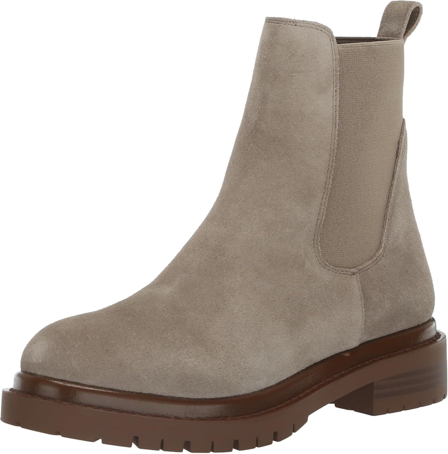 Steve Madden Women's Lysette Chelsea Boot Oatmeal Suede, Size 10 M - Thumbnail 2