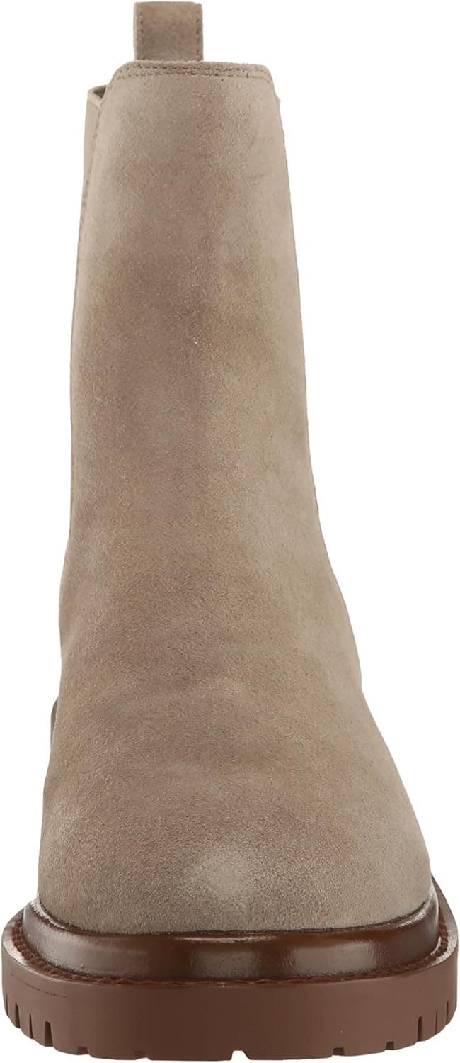 Steve Madden Women's Lysette Chelsea Boot Oatmeal Suede, Size 10 M - Thumbnail 3