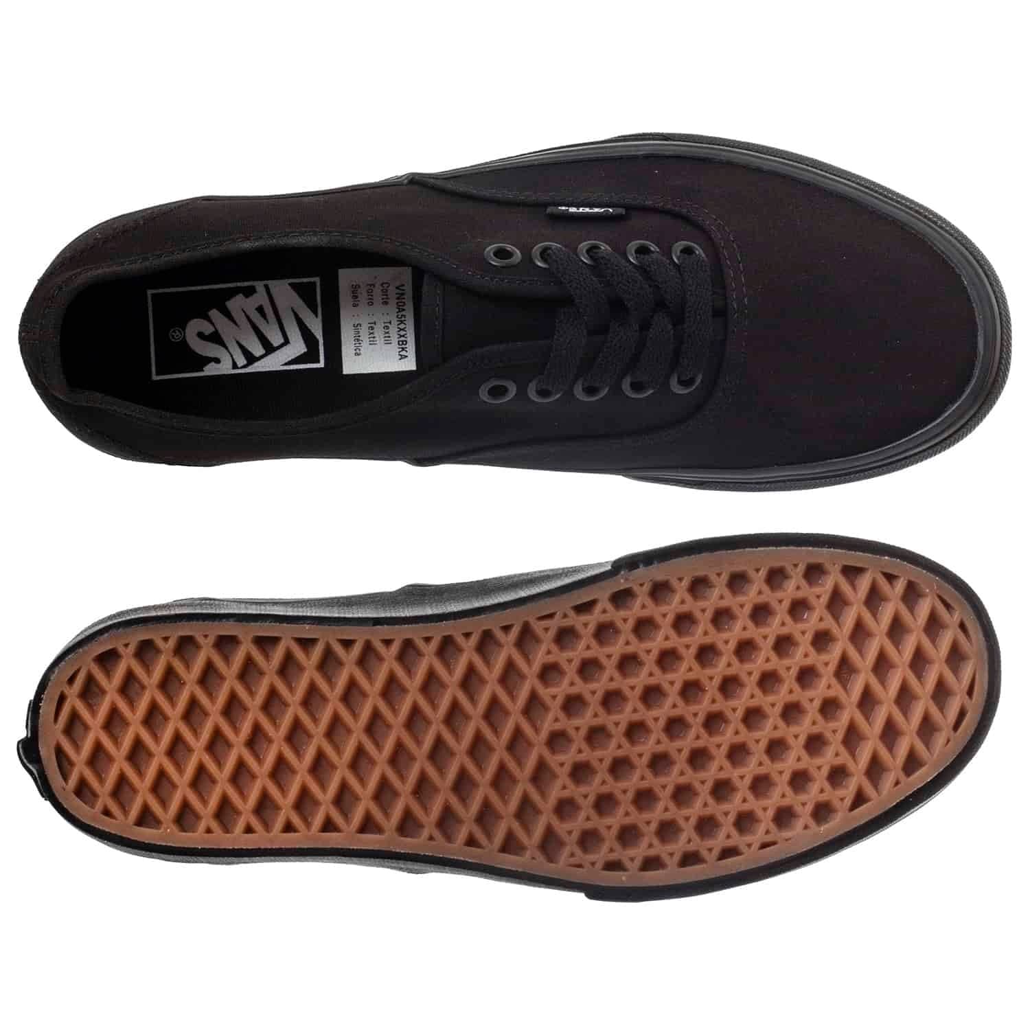 Vans Authentic Stackform Platform Shoe Sneaker Black Men 7/ Women 8.5 - Thumbnail 6