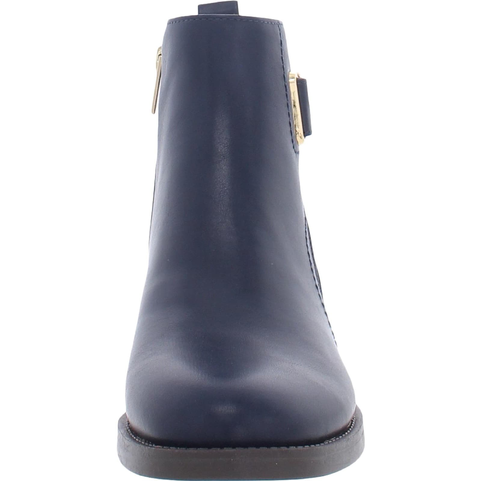 Tommy Hilfiger Women's Rezin 2 Cushioned Insole Logo Ankle Boot Navy 7.5 M - Thumbnail 5