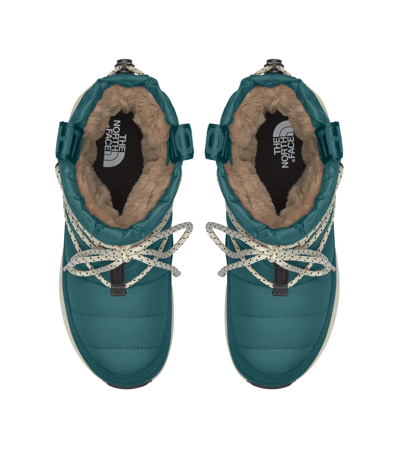 The North Face Women ThermoBall Lace Up Waterproof Boot Shaded Spruce/White 9 M - Thumbnail 2