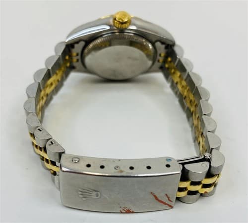 ROLEX OYSTER DATEJUST AUTOMATIC LADY'S WATCH REF.79173 BOX & PAPERS - Thumbnail 12