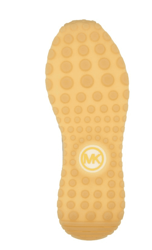 Michael Kors Bodie Stretch Knit Slip-On Cream Crystal Women's Sneaker Sz 8 US - Thumbnail 8