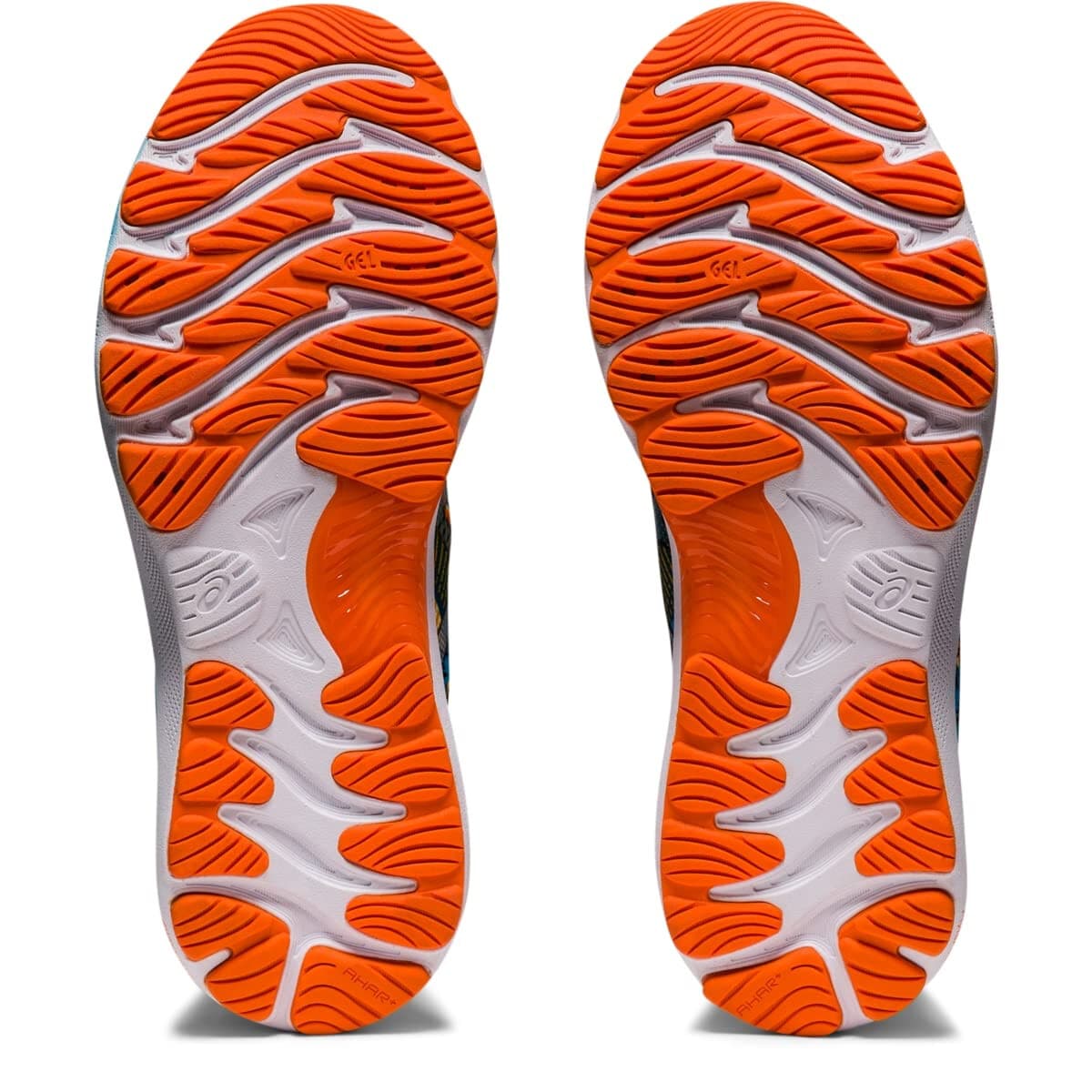 Asics Gel Nimbus 23 Mens Shoe Color Injection Silver Aqua/Marigold Orange 8.5 US - Thumbnail 7