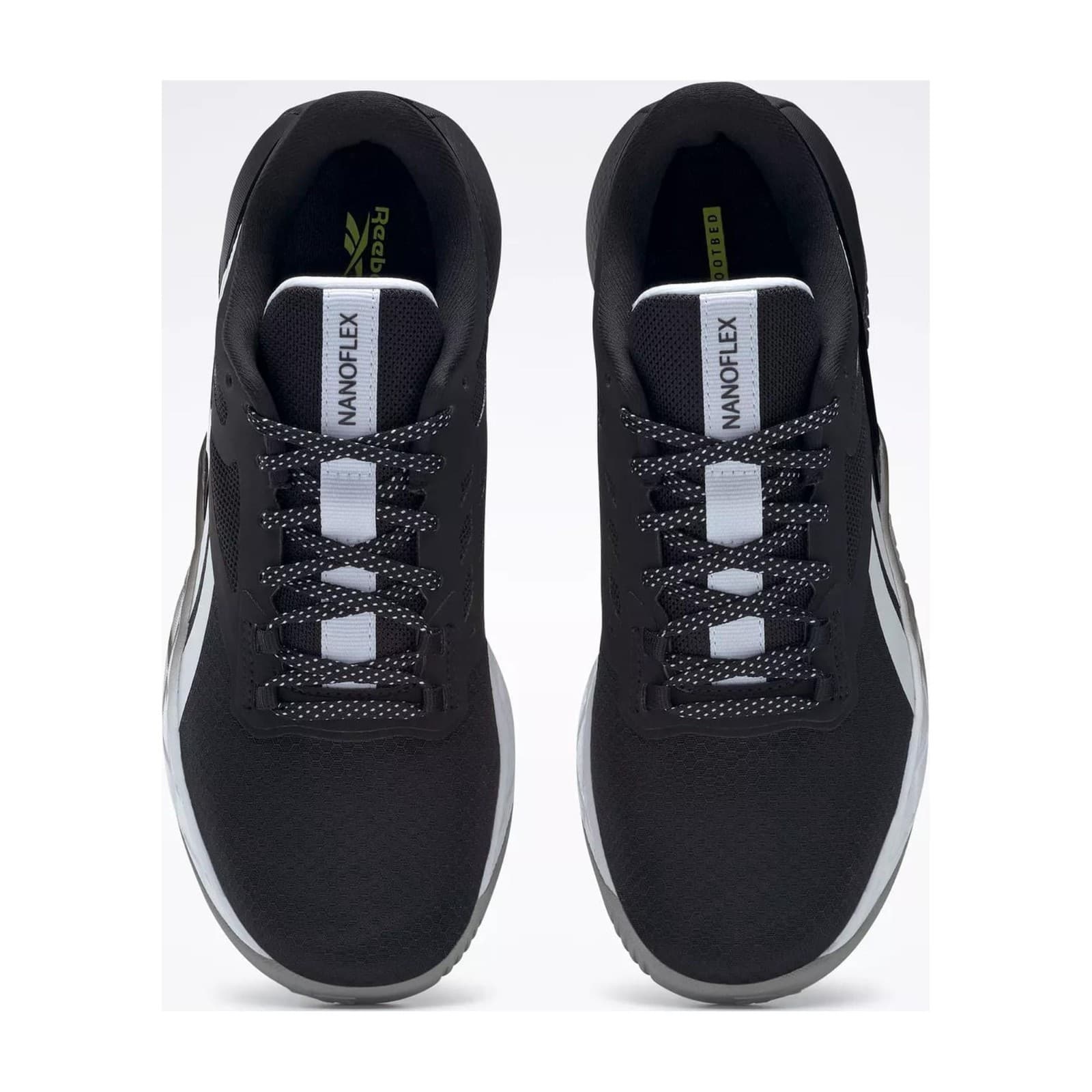 Reebok Unisex Sneaker Nanoflex Parafit TR GX4068 Training Black Grey Size 7.5 M - Thumbnail 7