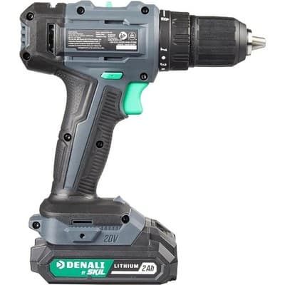 Amazon Brand - Denali by SKIL 20V Cordless Drill Driver Kit with 2.0Ah Lithium - Thumbnail 4