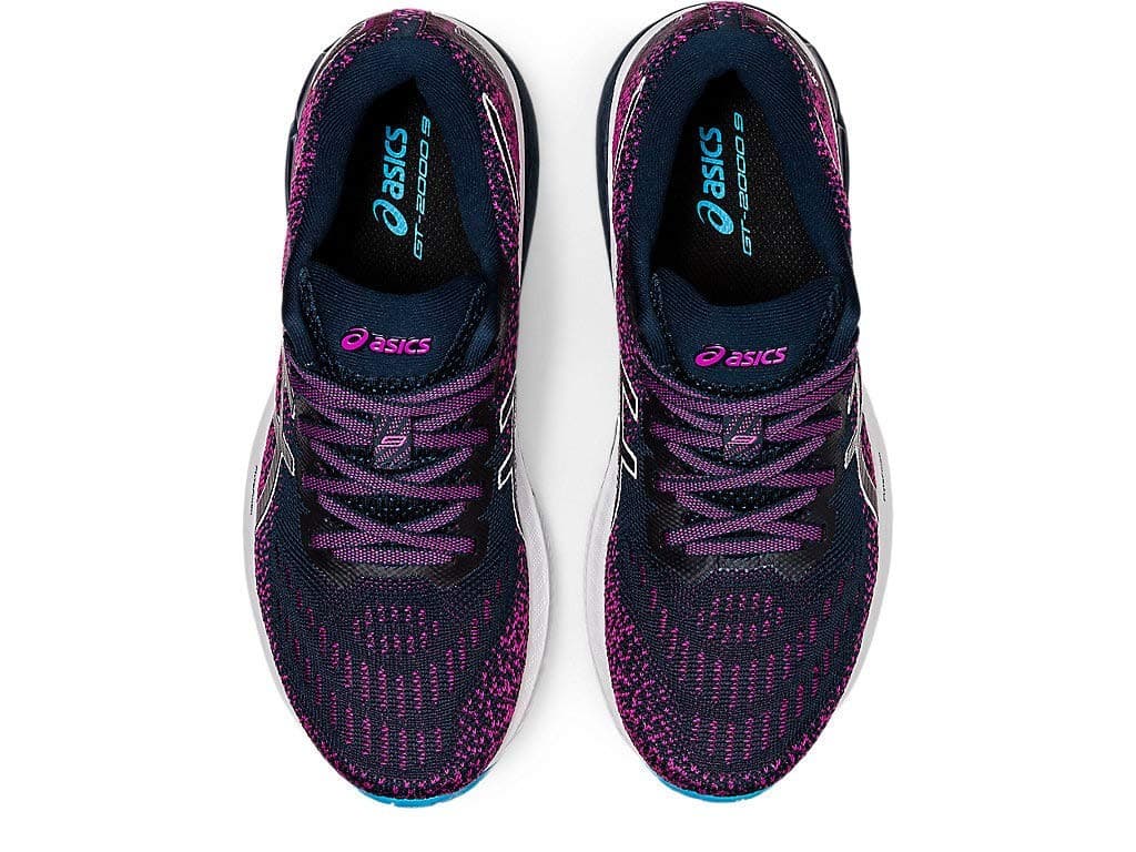 ASICS GT 2000 9 Knit Women 's Running shoes French Blue/White Size 7 M - Thumbnail 6
