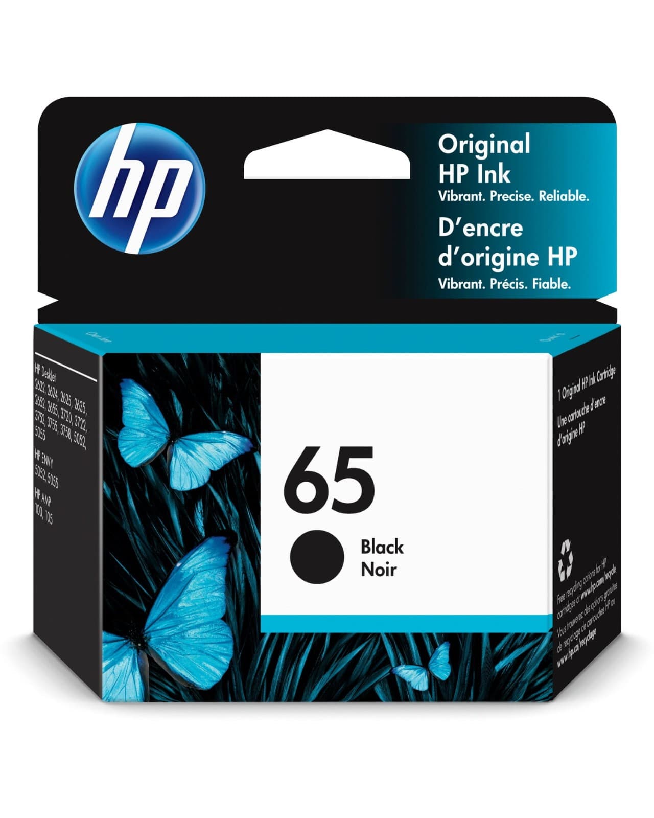 Genuine HP 65 Black Ink Cartridge Eligible for Instant Ink | N9K02AN AUG 2027 - Thumbnail 6