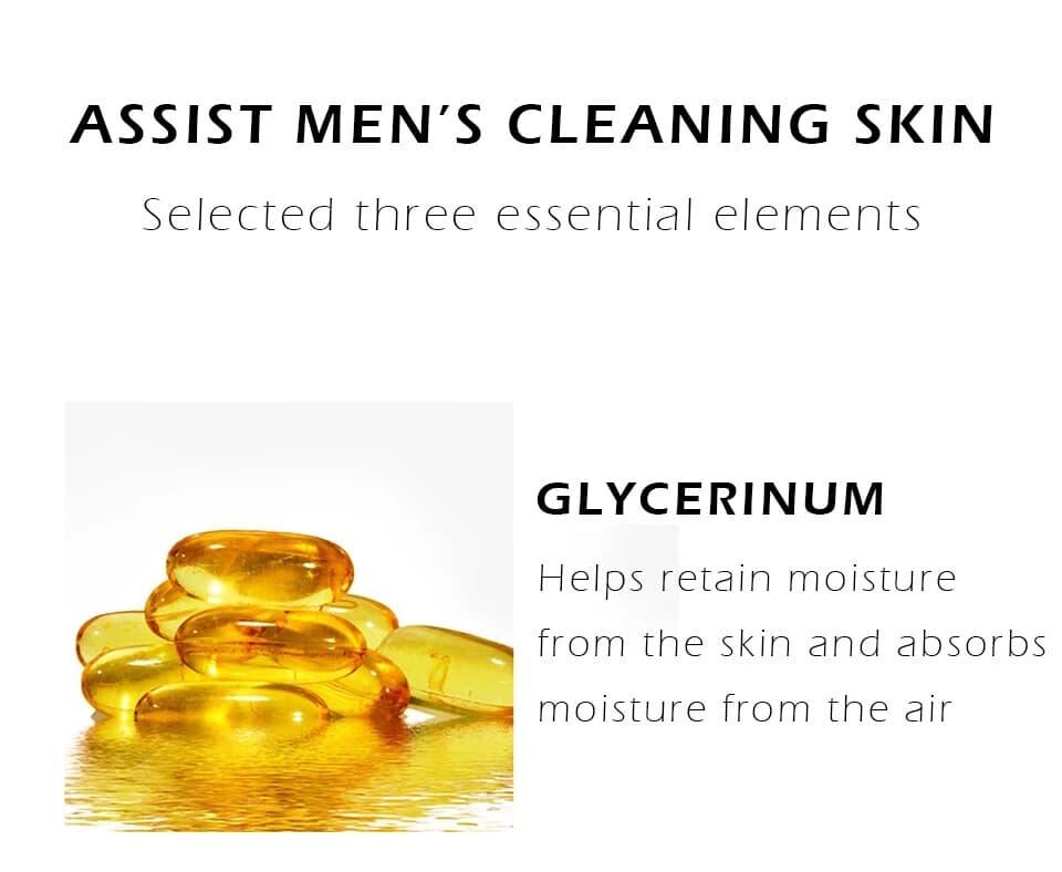 Men’s Deep Clean Face Wash – Oil Control, Acne & Blackhead Remover, Moisturizing - Thumbnail 4