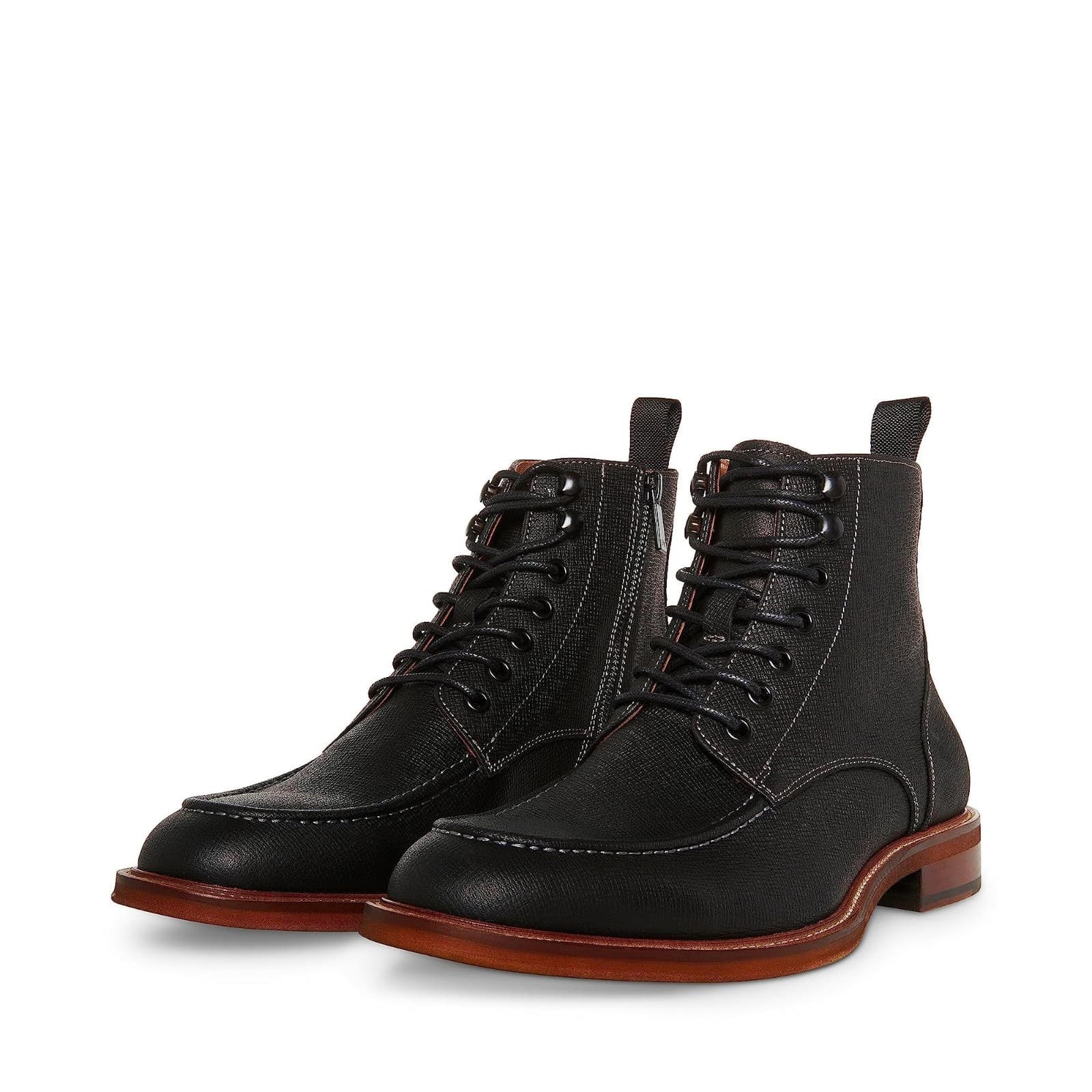 Steve Madden Holger Men's Boot Black Leather 10.5 M - Image 1