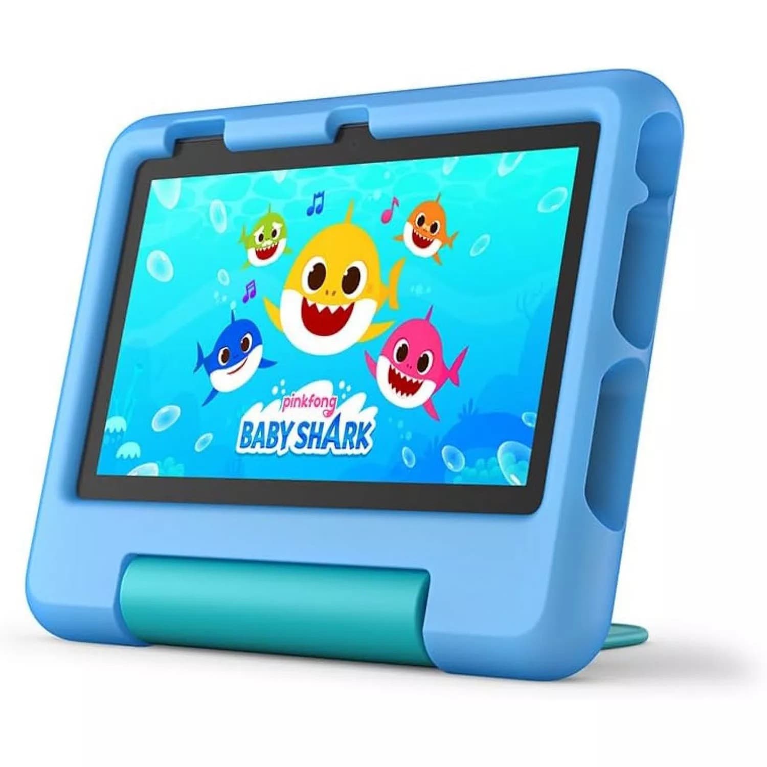 NEW Amazon Fire Tablet Kids Edition 16GB 7th Generation BLUE Kid Proof Case - Image 1