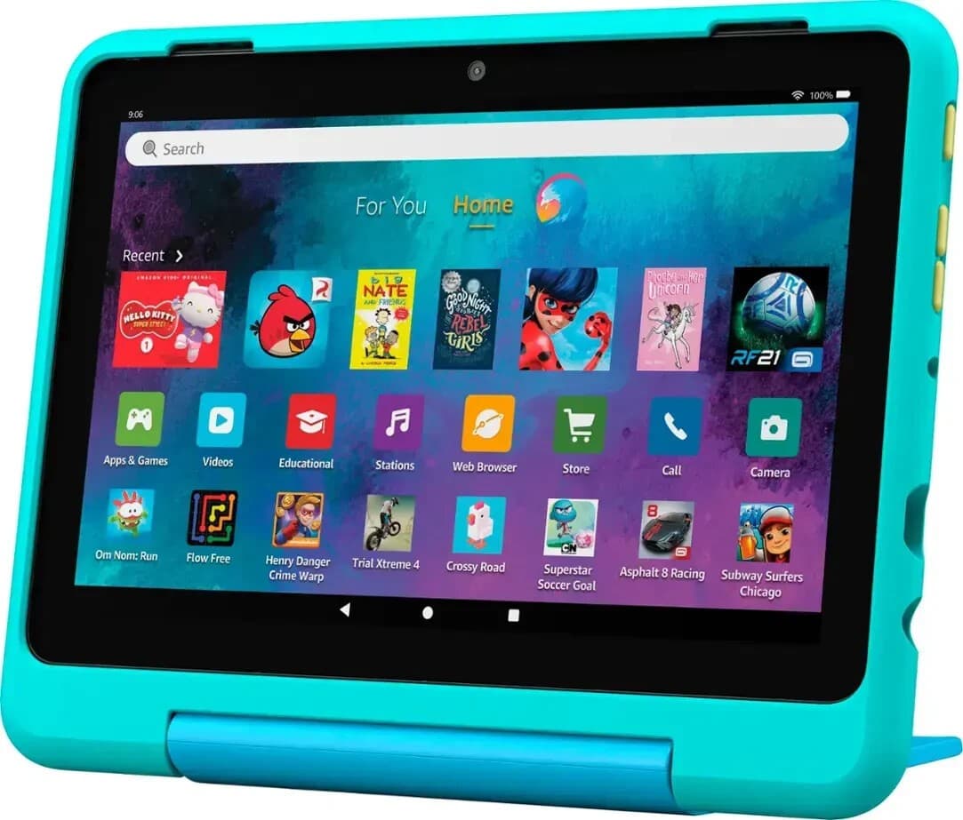Amazon Fire HD 8 Kids Pro tablet , 6-12 32 GB 6-month Kids+ Discovery bundle - Image 1
