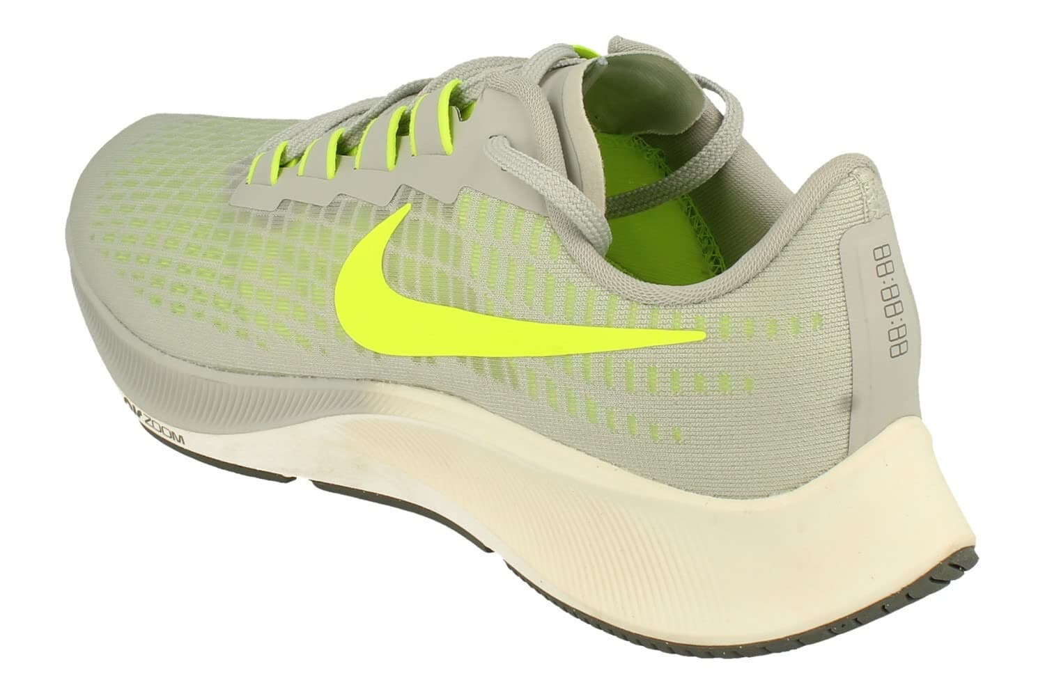 Nike Air Zoom Men's Pegasus 37 Grey Fog VoltSmoke Grey sail Running Shoe Size 12 - Thumbnail 2