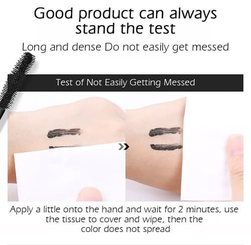 4 Pk 4D Silk Fiber Mascara – Waterproof, Thick Long Lashes, Vivid Galaxy Effect - Thumbnail 3