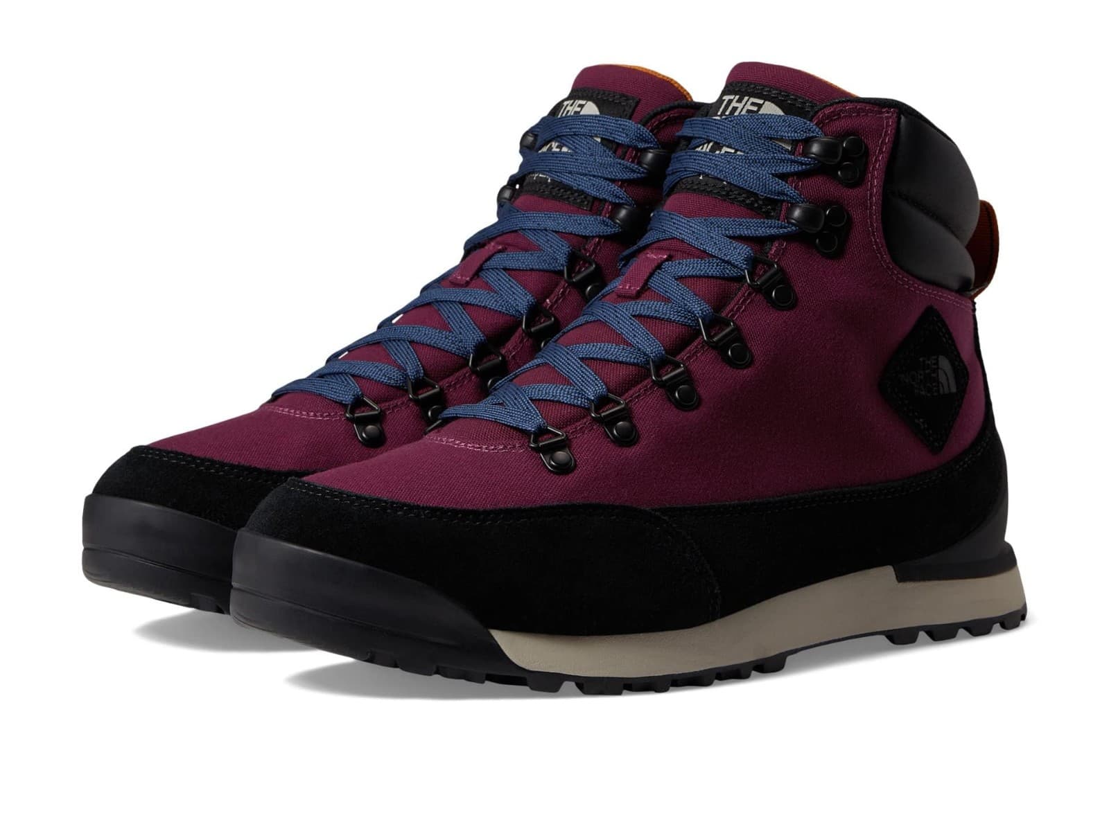The North Face Men's Hiking Back-To-Berkeley IV Textile WP Burgundy TNF Black 12 - Image 1