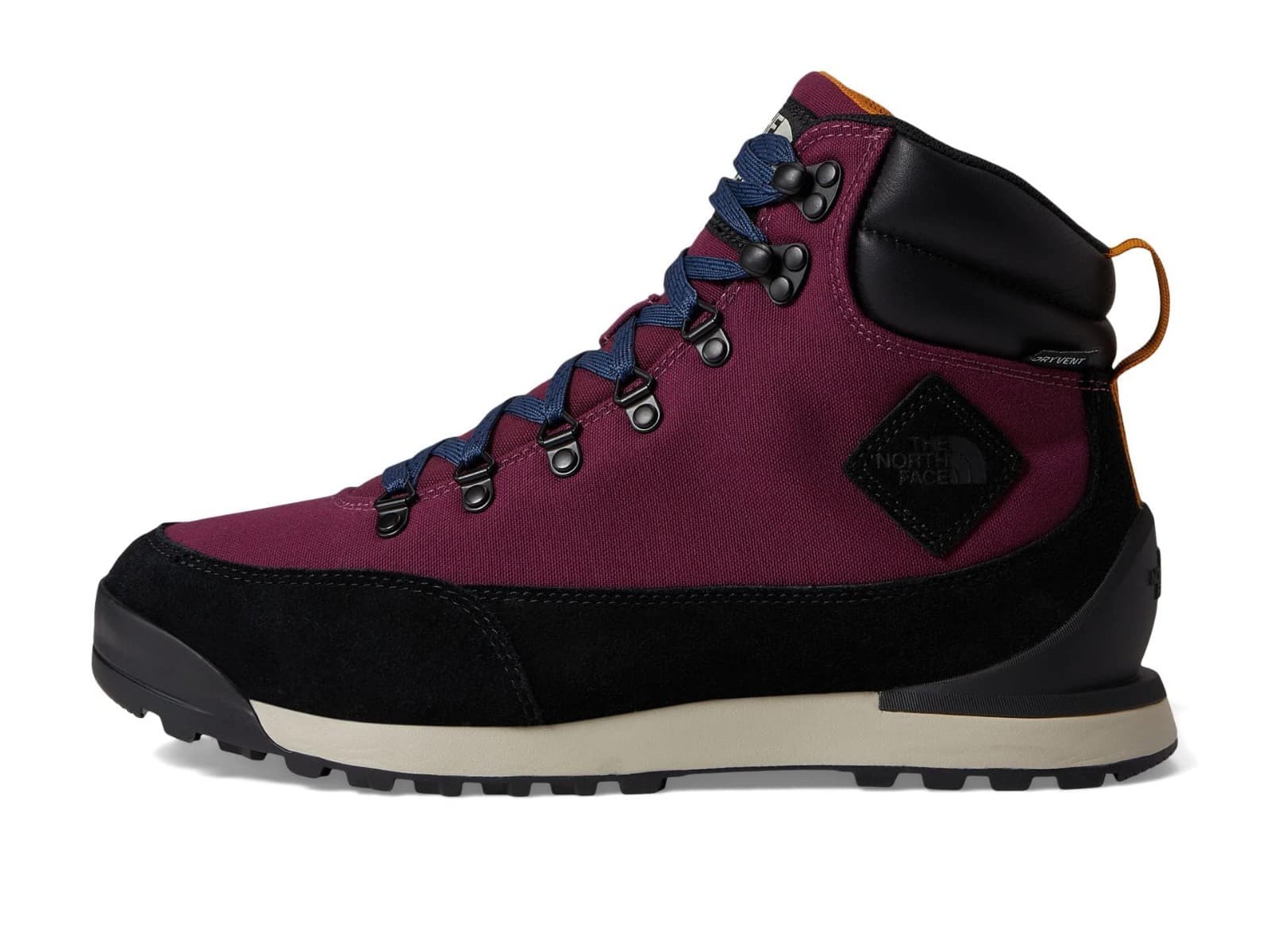 The North Face Men's Hiking Back-To-Berkeley IV Textile WP Burgundy TNF Black 12 - Thumbnail 2