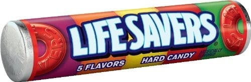 LIFE SAVERS 5 Flavors Hard Candy Rolls, 1.14 Ounce Pack of 4 total 40 packs - Thumbnail 3