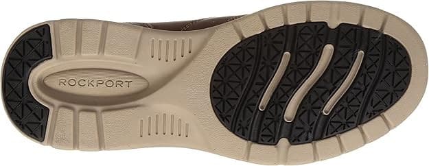 Rockport Prowalker Next Slip-On Men's Shoes Brown Leather 12 Wide EE - Thumbnail 8