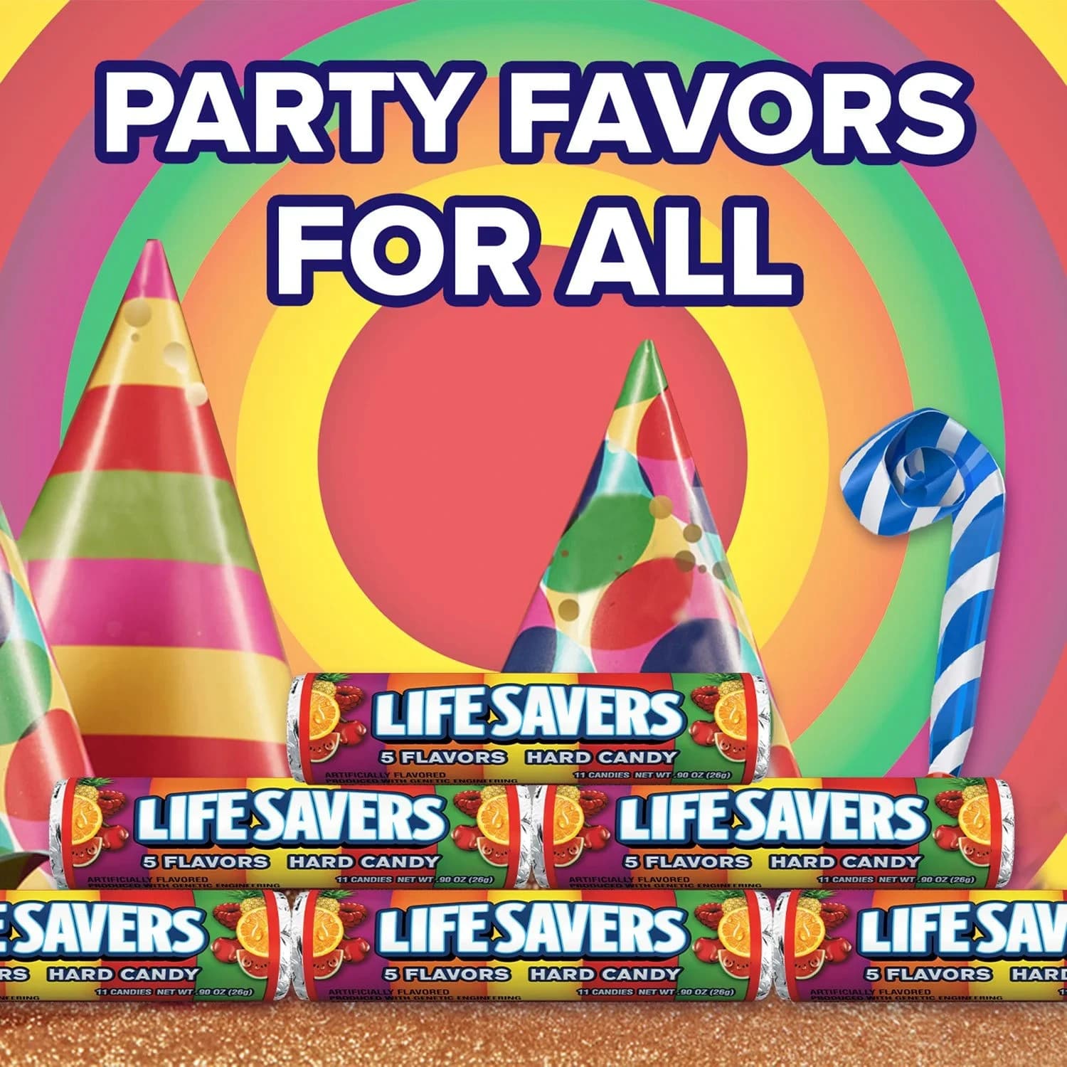 LIFE SAVERS 5 Flavors Hard Candy Rolls, 1.14 Ounce total 20 packs - Thumbnail 4