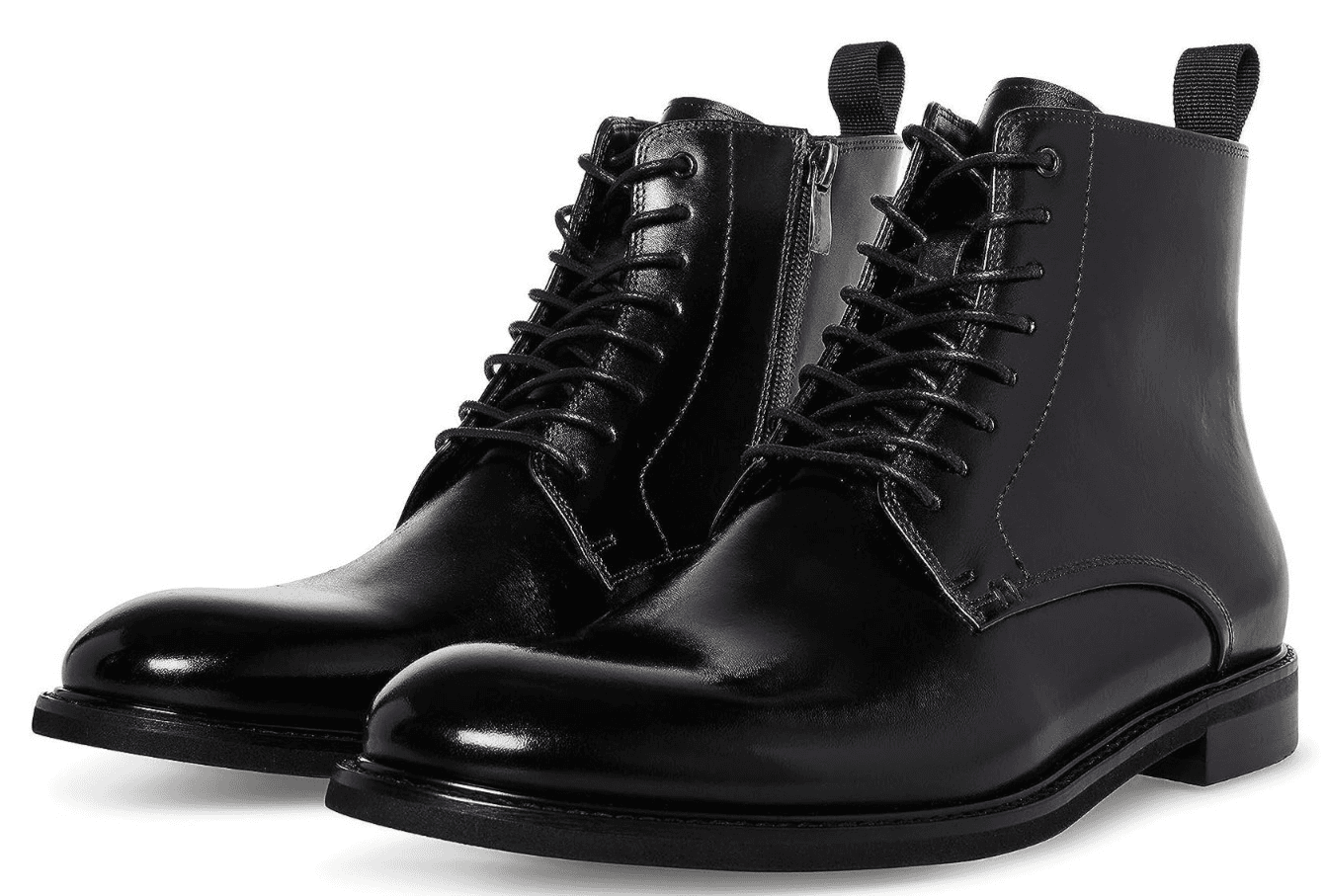 Steve Madden Yorick Men's Casual Boot Black Leather 9 M - Image 1