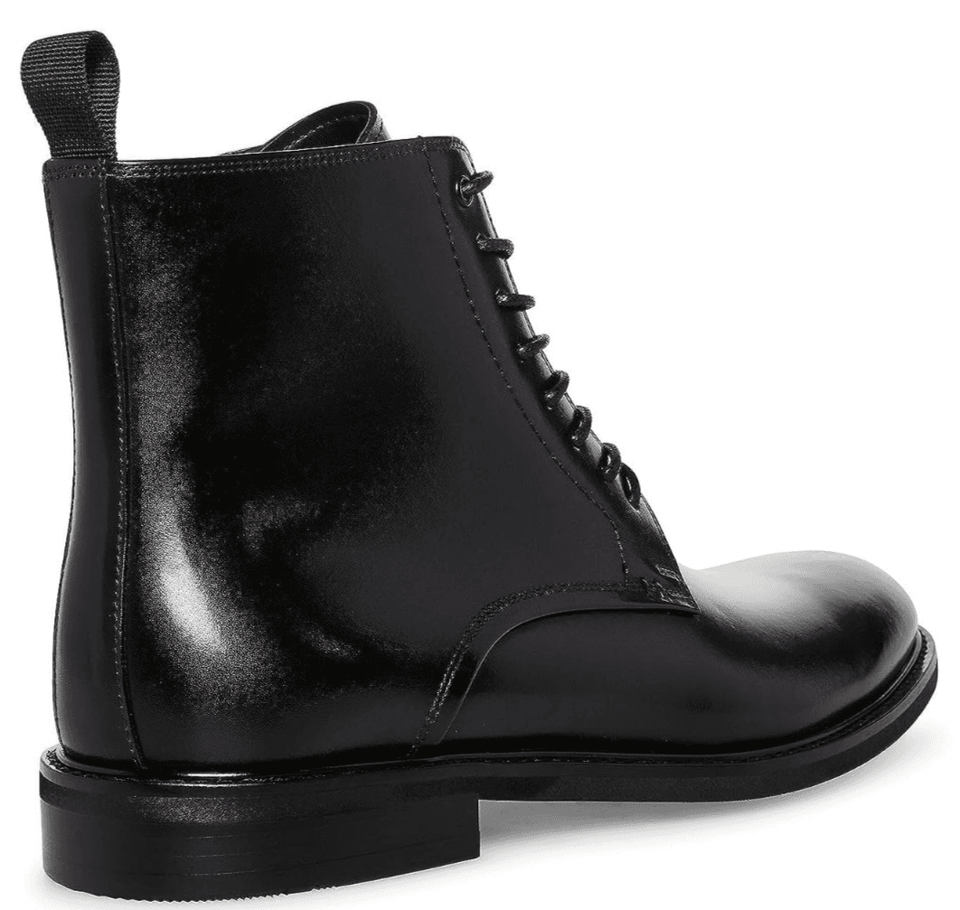 Steve Madden Yorick Men's Casual Boot Black Leather 9 M - Thumbnail 3