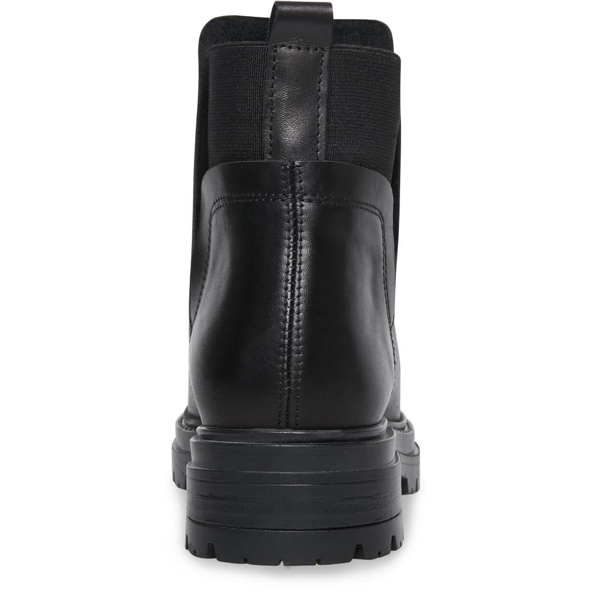 Steve Madden Moira Chelsea Boots Black Leather Lug Sole Women’s Size 7.5 - Thumbnail 6