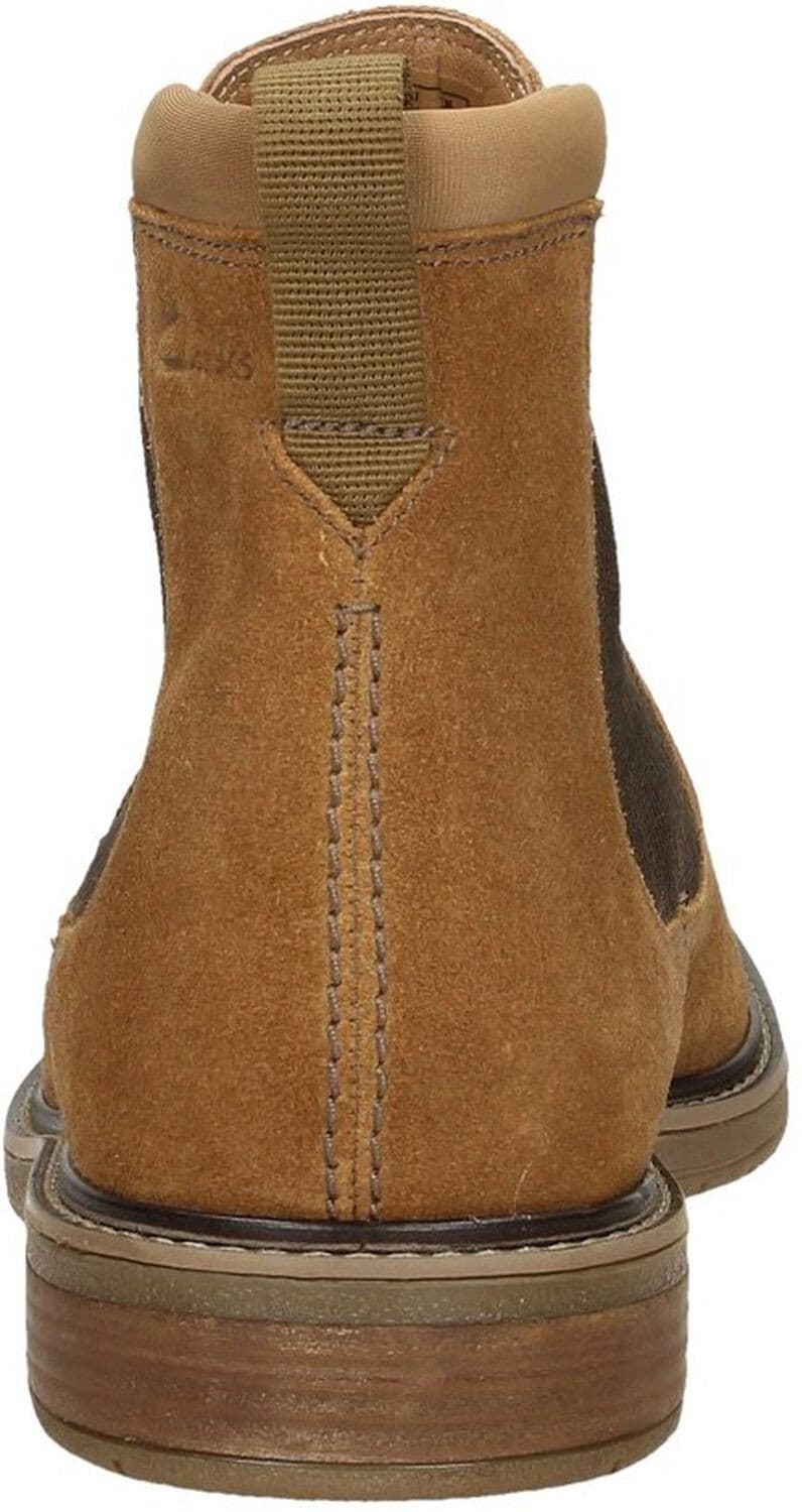 Clarks Men's Clarkdale Hall boot Shoes Cognac Suede Size 8 M - Thumbnail 7