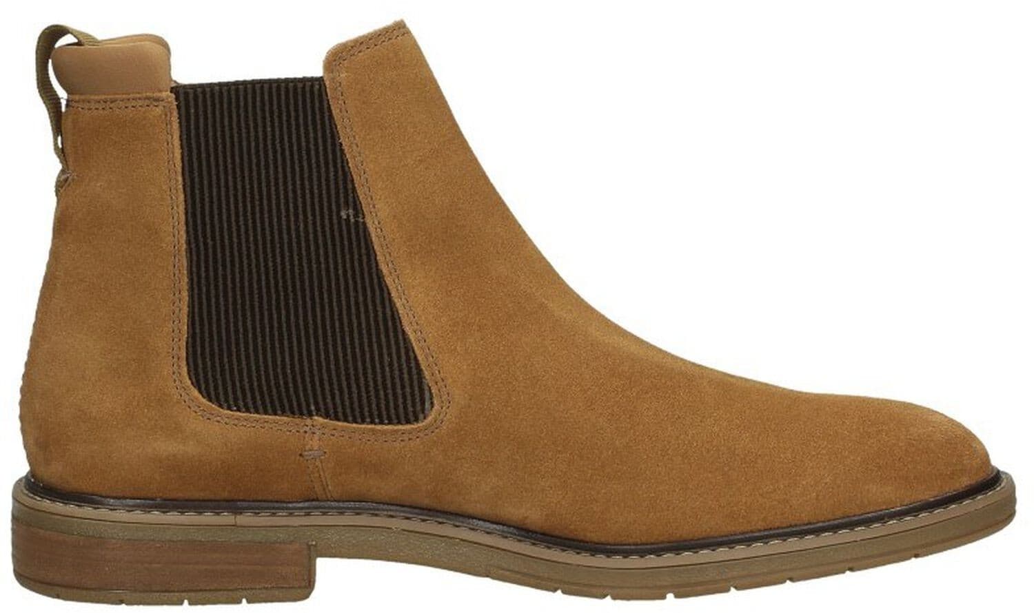 Clarks Men's Clarkdale Hall boot Shoes Cognac Suede Size 8 M - Thumbnail 2