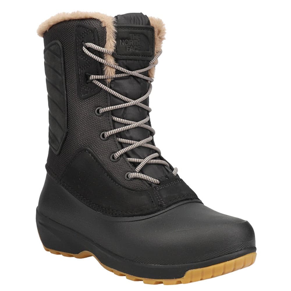 The North Face Shellista IV MID WP Womens Insulated Winter Boots Black 9 M - Image 1