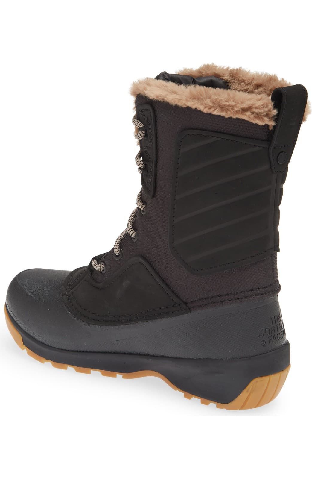 The North Face Shellista IV MID WP Womens Insulated Winter Boots Black 9 M - Thumbnail 4