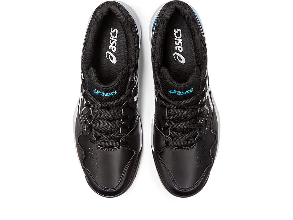 ASICS Gel-Dedicate 7 Men's Tennis Shoes Clay Black/Island Blue 12 M US - Thumbnail 6