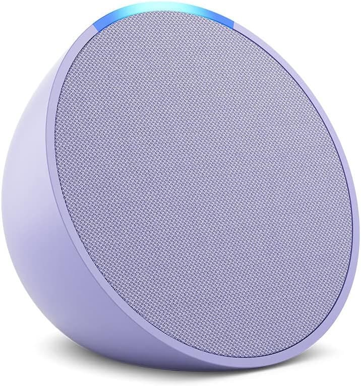 Amazon Echo Pop Smart Speaker Latest 2024 Alexa Full sound New Sealed Lavender - Thumbnail 2