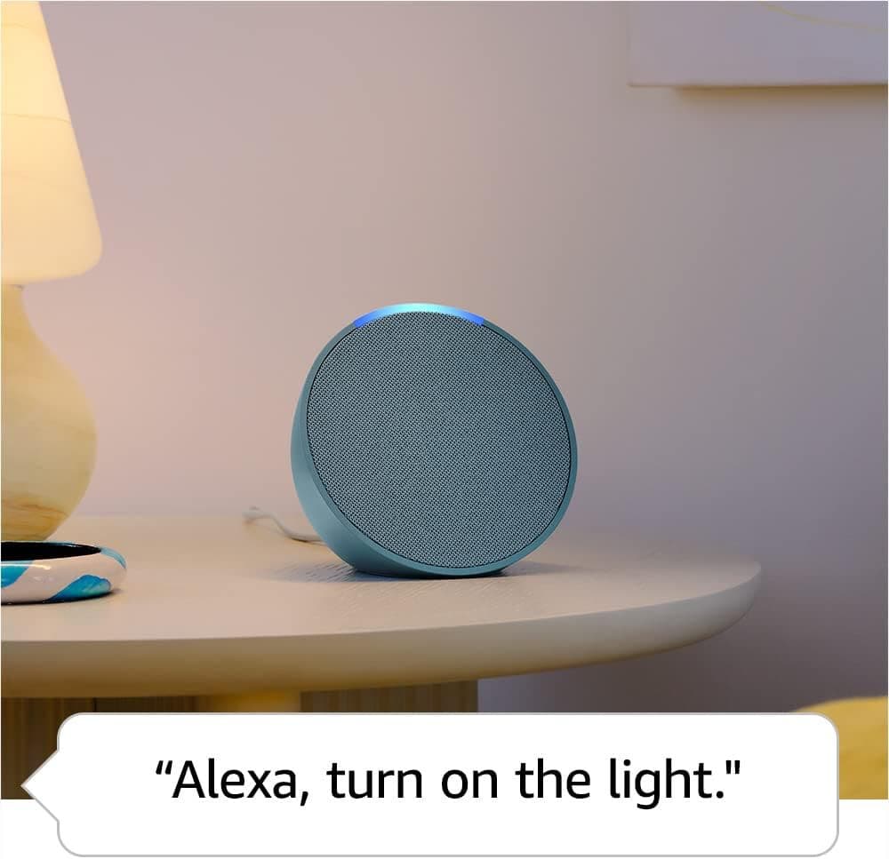 Amazon Echo Pop Smart Speaker Latest 2024 Alexa Full sound New Sealed Lavender - Thumbnail 5
