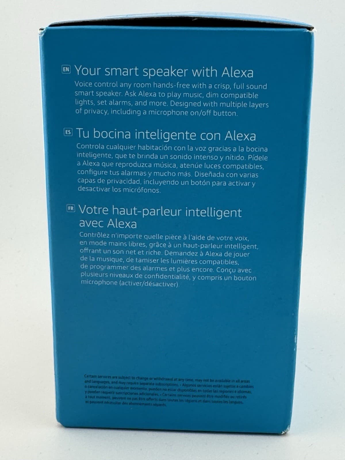 Amazon Echo Pop Smart Speaker Latest 2024 Alexa Full sound New Sealed White - Thumbnail 3