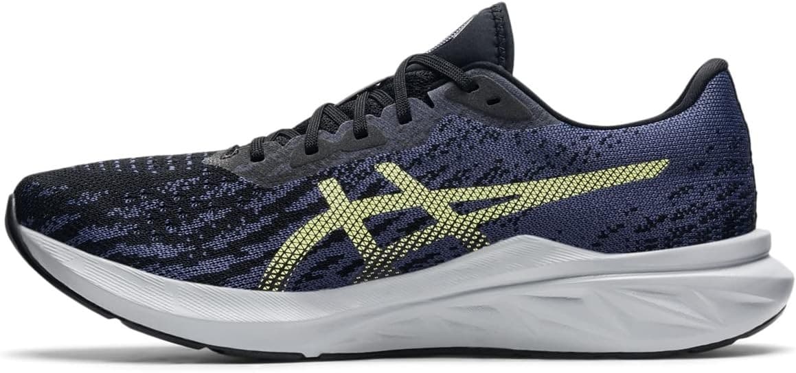 Asics Dynablast 2 Shoes Men's Black/Glow Yellow Low Top Running Sneakers 9 M - Thumbnail 3