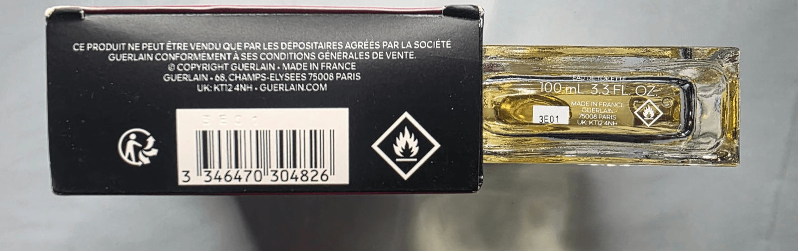Habit Rouge by Guerlain for Men 3.3 oz Eau de Parfum Spray NEW 100% AUTHENTIC - Thumbnail 6