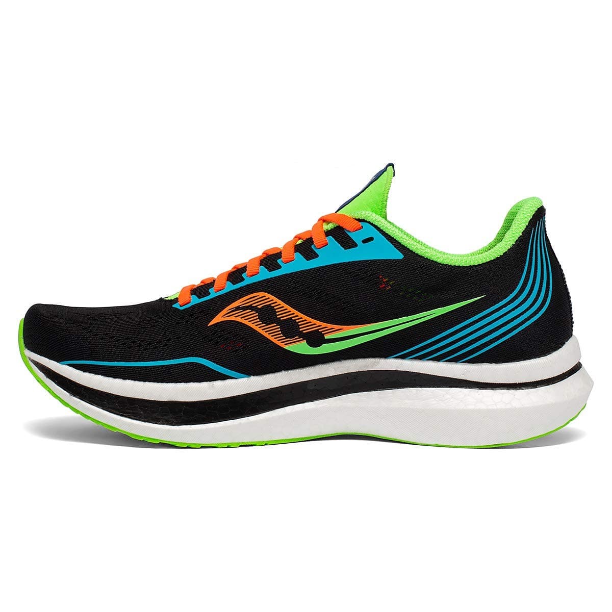 Saucony Mens Endorphin Pro Running Shoes Future Black Size 14 M - Thumbnail 2