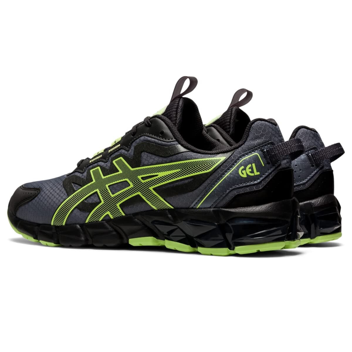 ASICS Gel-Quantum 90 Metropolis/Lime Green Men Running Shoes 11 D (M) - Thumbnail 4