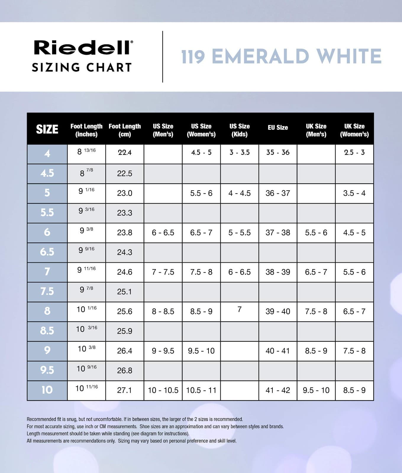 Riedell 119 Emerald Womens Luna Recreational Figure Ice Skates White Size 5 Wide - Thumbnail 5