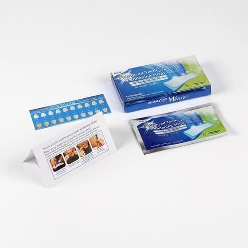 Professional Strength Enamel Safe LED Advanced Teeth Whitening Strips 28 Count - Thumbnail 4