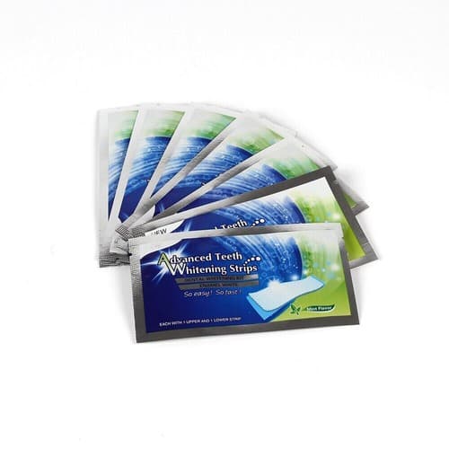 Professional Strength Enamel Safe LED Advanced Teeth Whitening Strips 56 Count - Thumbnail 10