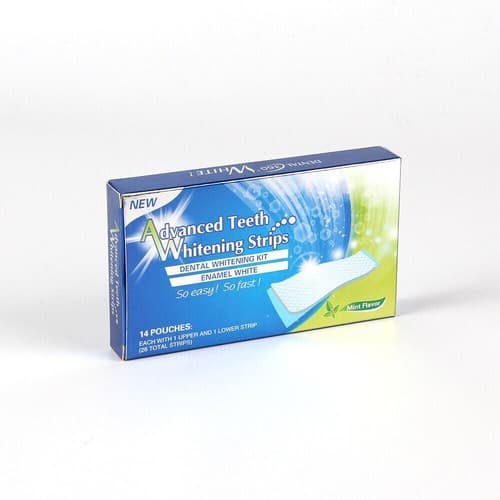 Professional Strength Enamel Safe LED Advanced Teeth Whitening Strips 28 Count - Thumbnail 8