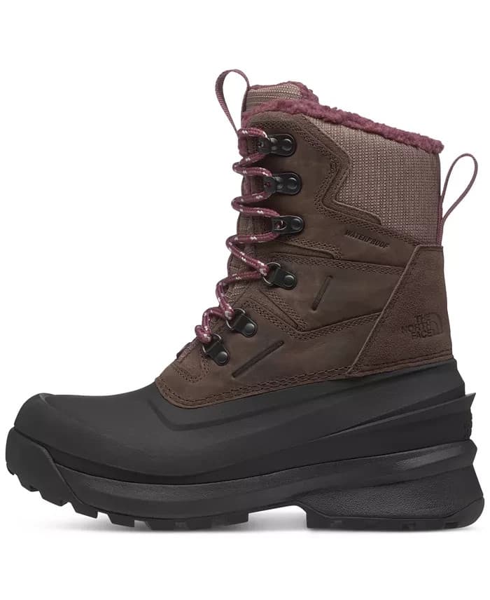 The North Face Women's Chilkat V 400 WP , Deep Taupe /TVF Black , 9 M - Thumbnail 2