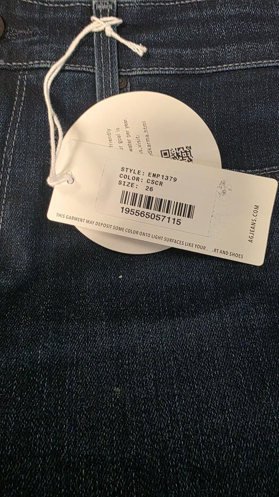 AG Adriano Goldschmied The Farrah High Rise Skinny Jeans Size 26/30 Castle Rock - Thumbnail 6