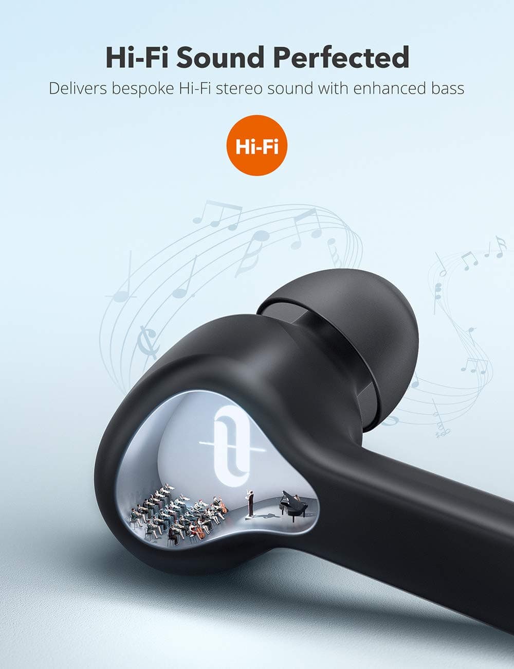 Earbuds New In Box SoundLiberty 53 True Wireless Earbuds IPX8, 50H Playtime - Thumbnail 2