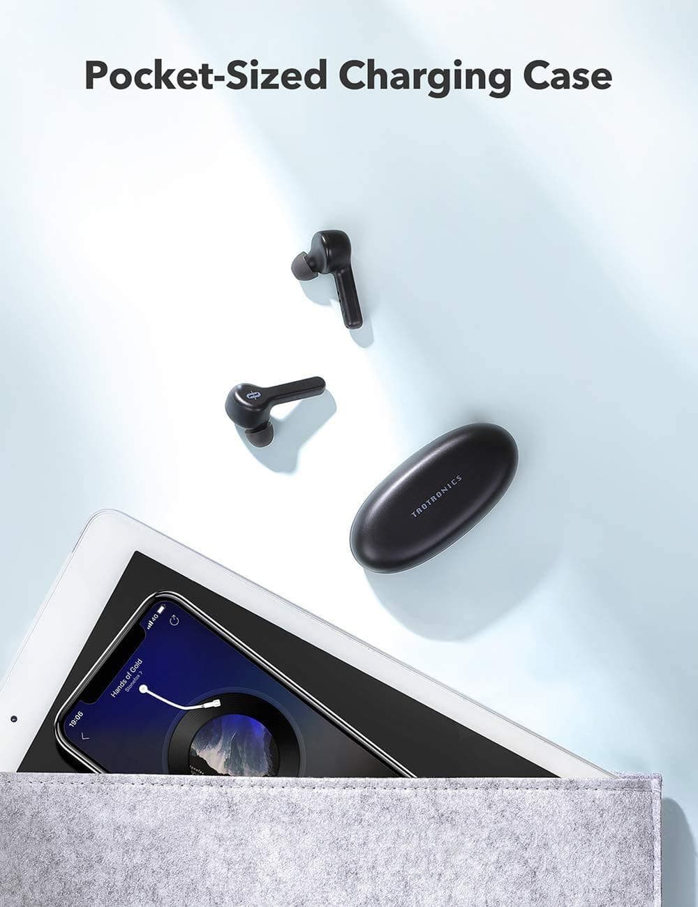 Earbuds New In Box SoundLiberty 53 True Wireless Earbuds IPX8, 50H Playtime - Thumbnail 3