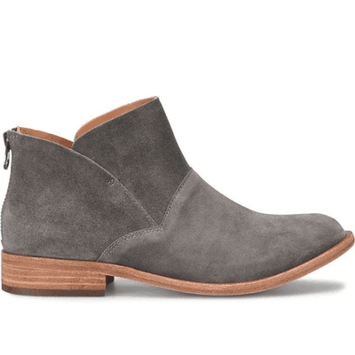 KORK-EASE Women's Ryder Ankle Boot Grey Suede, 7.5 M US - Thumbnail 6