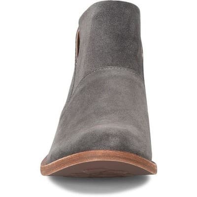 KORK-EASE Women's Ryder Ankle Boot Grey Suede, 7.5 M US - Thumbnail 4